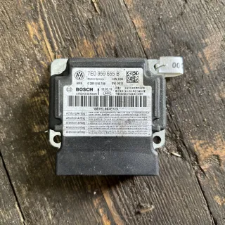 7E0959655B Блок AirBag Volkswagen Transporter T5 restailing Арт 5667, вид 1