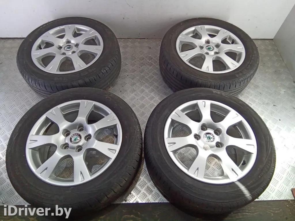 1Z0601025A6U0601151L Диск литой R16 ET50 к Skoda Octavia A5 Арт 96954678
