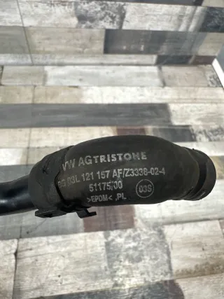 03L122157Q,03L122157AA,03L121157AB,03L121157AF Трубка охлаждающей жидкости металлическая Audi A6 C7 (S6,RS6) Арт 96955545, вид 3