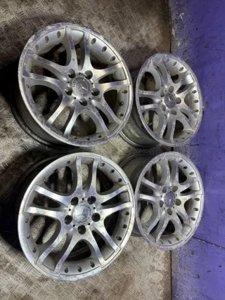  Диск литой R16 5x112 DIA66.6 ET37 к Mercedes C W202 Арт 96955561, вид 1