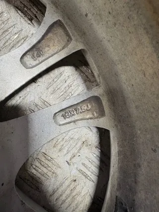  Диск литой R16 5x112 DIA66.6 ET37 к Mercedes C W202 Арт 96955561, вид 5