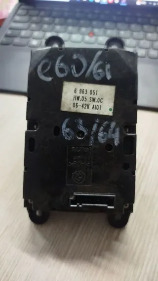 65826963051 Джойстик управления мультимедиа BMW 6 E63/E64 Арт 96958373, вид 2