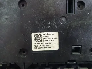 96777660ZD Блок кнопок Peugeot 308 2 Арт 96958381, вид 3