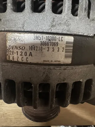 3M5T10300LC,30667069,1042103532 Генератор Ford Focus 2 Арт 034629, вид 5