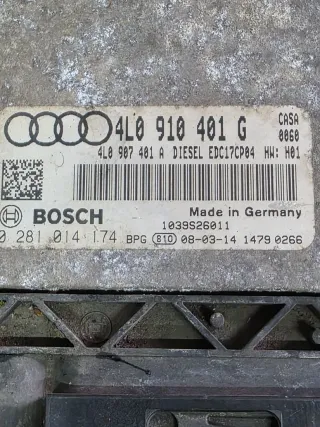 Блок управления двигателем Audi Q7 4L 2009г. 4L0910401G - Фото 2