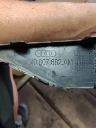 4M0807682AM, 4M0807152G Заглушка (решетка) в бампер передний Audi Q7 4M restailing Арт 96992357, вид 5