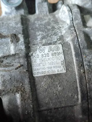 BSE Компрессор кондиционера Volkswagen Passat B6 Арт 96992648, вид 6