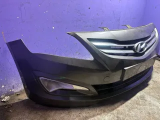  Бампер передний Hyundai Solaris 1 Арт 96993186, вид 2