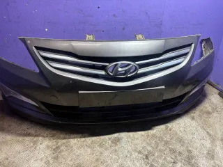  Бампер передний Hyundai Solaris 1 Арт 96993186, вид 3