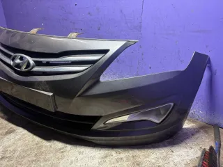  Бампер передний Hyundai Solaris 1 Арт 96993186, вид 4