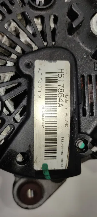 02E911023Q,02E911024C,02E911024H, AVF, AWX, AVB, BKE, BRB, BNA, BRF, BRD, BLB, AJH, 1Z, AHU, AUY, BTB, ADY, ATM, AYL Генератор Volkswagen Passat B7 Арт 64185, вид 7