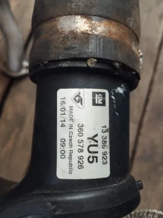 S5000242, 13386923, 360578926 Патрубок интеркулера Opel Zafira C Арт 96996036, вид 3