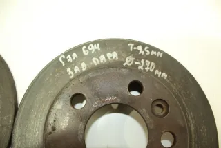  Диск тормозной задний Seat Alhambra 1 restailing Арт 96999698, вид 4