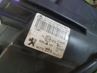 0 301 287 202 00, 96775 229 80 Фара передняя правая Peugeot 308 2 Арт 96999690, вид 6