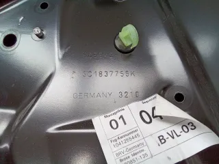 3C1837755K Стеклоподъемник электрический передний левый Volkswagen Passat B6 Арт 96999839, вид 11