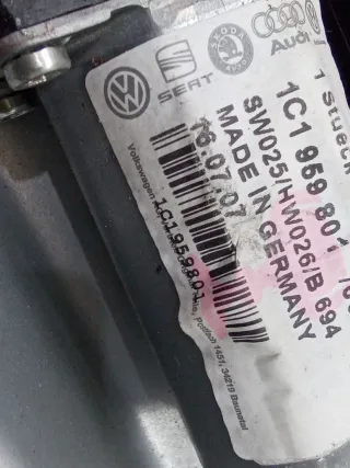 3B4837755D,1C1959801 Стеклоподъемник электрический передний левый Volkswagen Passat B5 Арт 97003521, вид 14