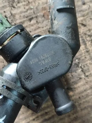 Фланец (тройник) системы охлаждения Volkswagen Golf 4 Арт 97003637, вид 4