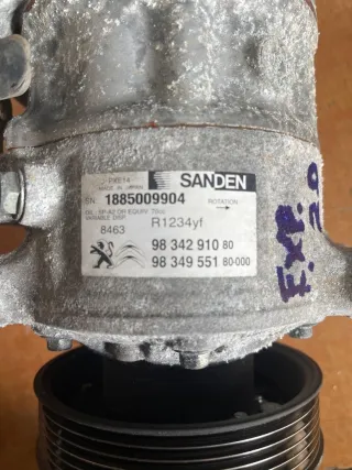 9834291080, 9834955180 Компрессор кондиционера Opel Vivaro C Арт 97004300, вид 2