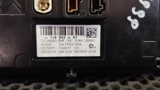 E1067793, 98 114 862 80 03, 1703111814 Монитор Peugeot 308 2 Арт 97004423, вид 3