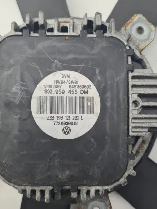 1K0959455DM, 1K0121203L Вентилятор радиатора Volkswagen Golf 5 Арт 18308, вид 6