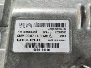 9836164980. 9818035080 Блок управления двигателем Citroen jumpy 2 Арт 97004879