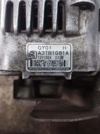 Генератор Mazda MPV 2 2001г. A3TB1081A - Фото 5