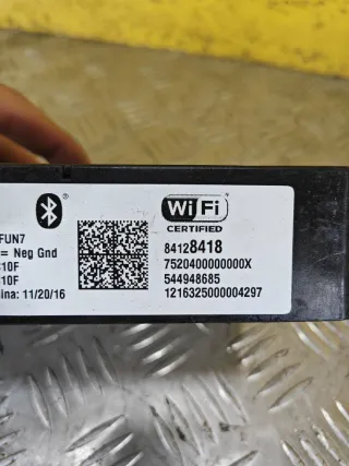 84128418 Блок Bluetooth Chevrolet Cruze J400 Арт 640-12, вид 3