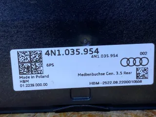 4N1035954 Разъем AUX / USB Audi Q7 4M restailing Арт 39370425, вид 7