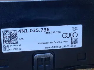 4N1035736 Разъем AUX / USB Audi Q7 4M restailing Арт 39370411, вид 11