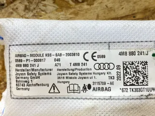 4M8880241J Подушка безопасности боковая (в сиденье) Audi Q7 4M restailing Арт 39370313, вид 8