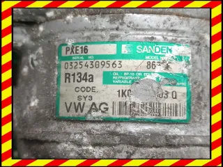1K0820803Q,BKD,03254309563 Компрессор кондиционера Volkswagen Touran 1 Арт 97027675, вид 7
