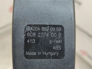 A2048600969 Ответная часть ремня безопасности Mercedes E W212 Арт 8-246-77, вид 3