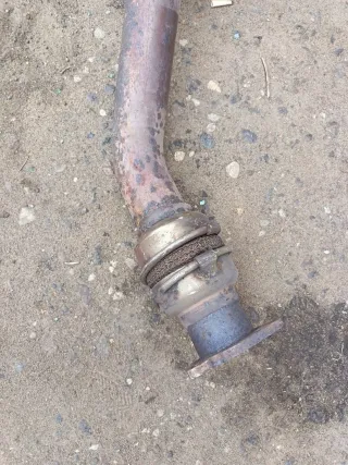  Труба приемная глушителя  Audi A4 B8 Арт 97034740, вид 2