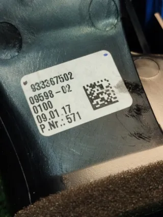 9333675 Дефлектор обдува салона BMW 3 F30/F31/GT F34 Арт 97034885, вид 3