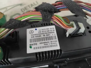 A2129007404 Блок управления климатической установкой Mercedes E W212 Арт 70781, вид 3