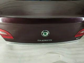  Крышка багажника (дверь 3-5) Skoda Superb 2 Арт 3905-78997536, вид 9