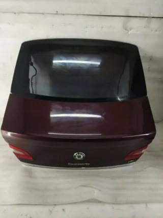  Крышка багажника (дверь 3-5) Skoda Superb 2 Арт 3905-78997536, вид 10