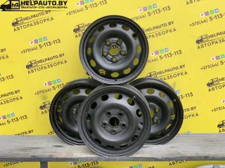  диск штампованный R15 5x112 DIA57.1 ET55 Volkswagen Sharan Арт 840891558303096, вид 1