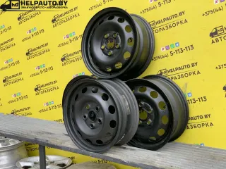  диск штампованный R15 5x112 DIA57.1 ET55 Volkswagen Sharan Арт 840891558303096, вид 4