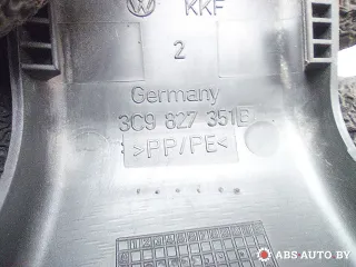 3C9827351B Накладка петли багажника левая Volkswagen Passat B7 Арт A29823_1, вид 4