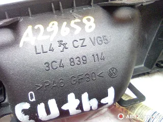 3C4839114,3C0035411A ручка внутренняя двери задней правой Volkswagen Passat B6 Арт A29658, вид 6