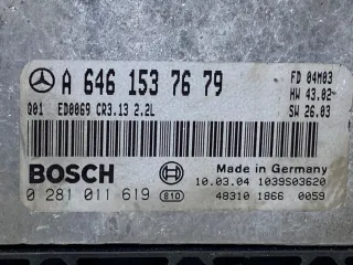  Блок управления двигателем Mercedes C W203 Арт 97042490, вид 2