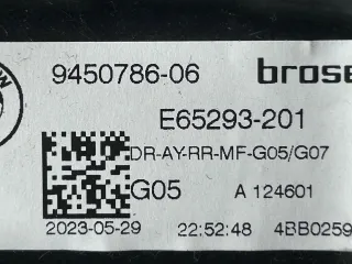 9450786, 9450072 Стеклоподъемник правый задний BMW X5 G05  (в наличии) Арт 012511, вид 5