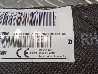 9678681880 Подушка безопасности боковая (в сиденье) Citroen C4 Grand Picasso 2 Арт 97057639, вид 8