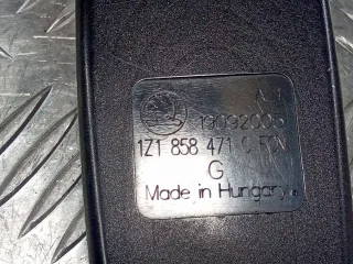 1Z1858471C Замок ремня безопасности Skoda Octavia A5 Арт 97058960, вид 9