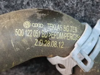 5Q0122051BD Патрубок (трубопровод, шланг) Volkswagen Jetta 7 Арт 320893, вид 5