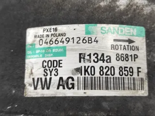 1k0820859f Компрессор кондиционера Volkswagen Touran 1 Арт 89346, вид 7