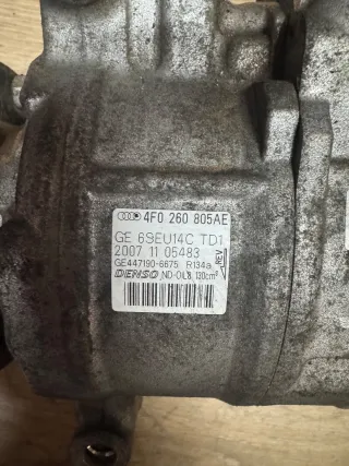 4F0260805AE,GE6SEU14CTD1,GE4471906675 Компрессор кондиционера Audi A4 B7 Арт 034631, вид 5