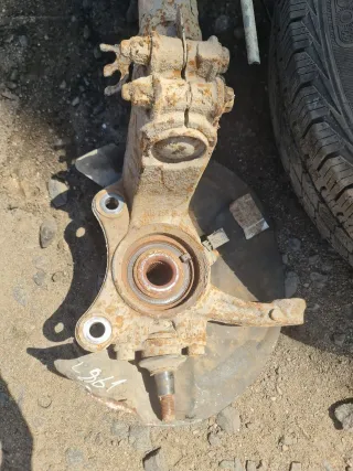  Кулак поворотный передний правый Volkswagen Multivan T5 restailing Арт 97061299, вид 2