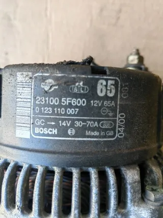 231005F600 Генератор Nissan Micra K12 Арт 70585391, вид 2